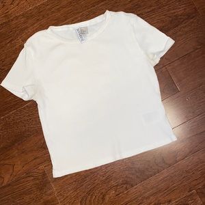 H&M WHITE TEE